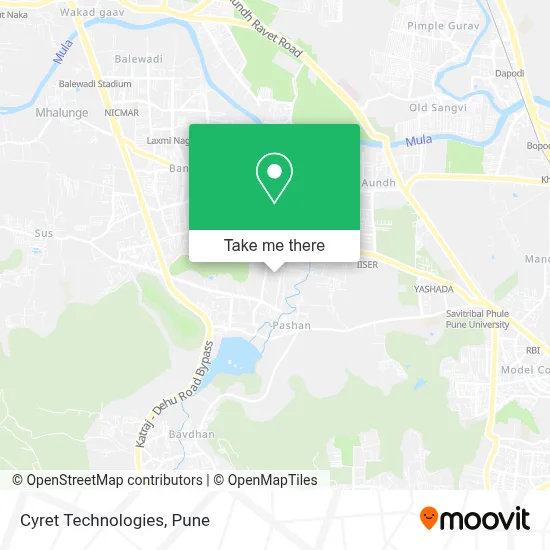 Cyret Technologies map