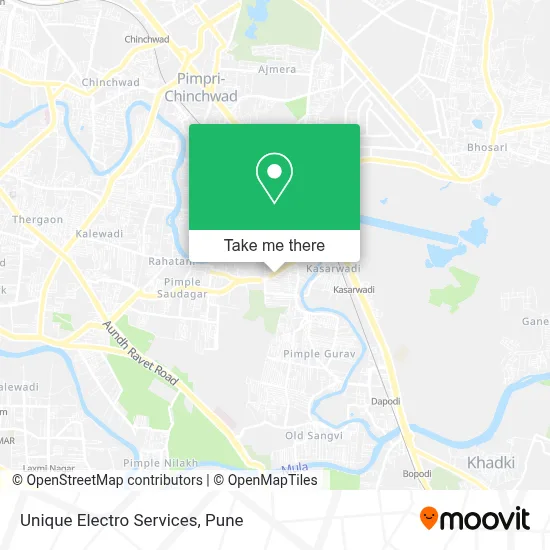 Unique Electro Services map