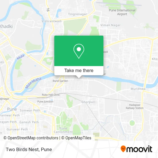 Two Birds Nest map