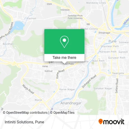 Intiniti Solutions map