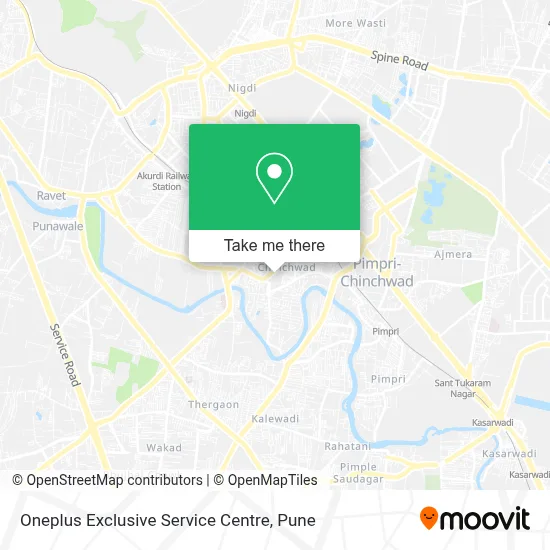 Oneplus Exclusive Service Centre map
