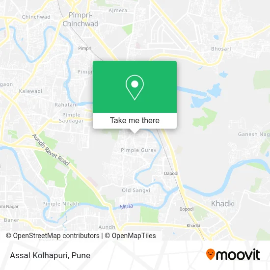 Assal Kolhapuri map
