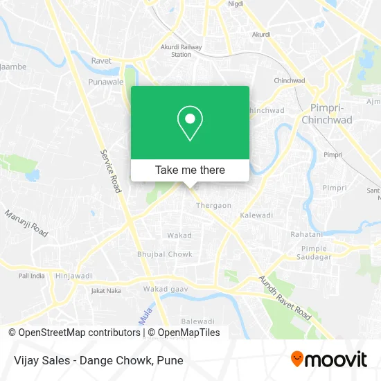 Vijay Sales - Dange Chowk map