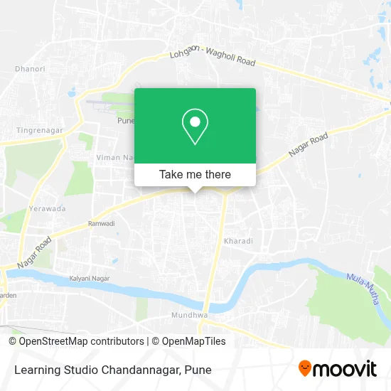 Learning Studio Chandannagar map