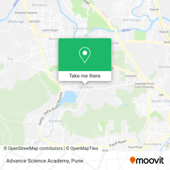 Advance Science Academy map