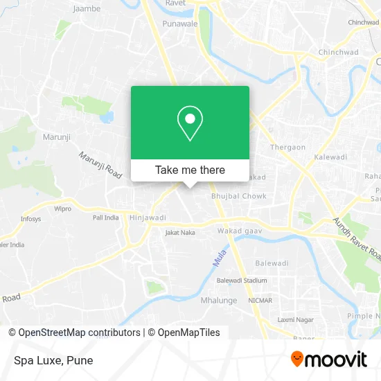 Spa Luxe map