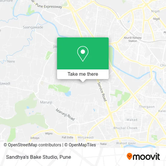 Sandhya's Bake Studio map