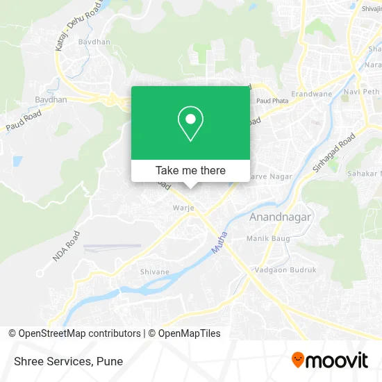 Shree Services map