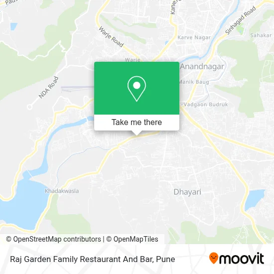 Raj Garden Family Restaurant And Bar map