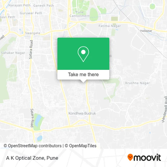 A K Optical Zone map