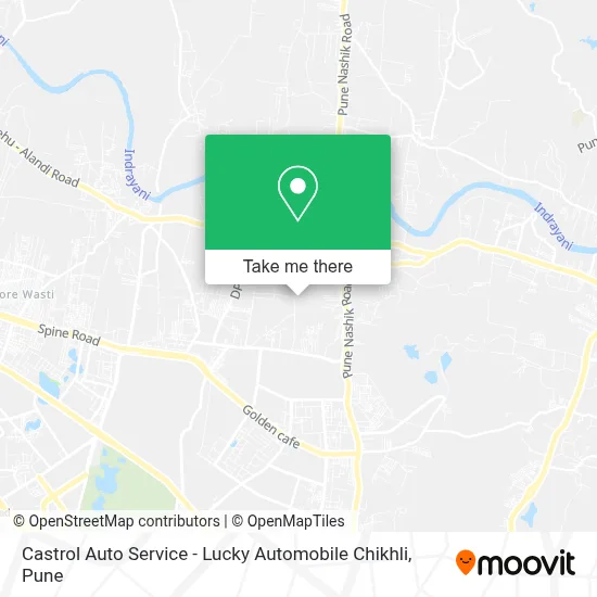 Castrol Auto Service - Lucky Automobile Chikhli map