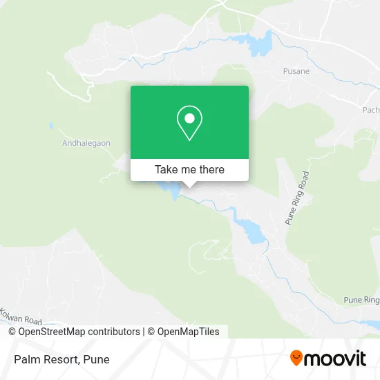 Palm Resort map