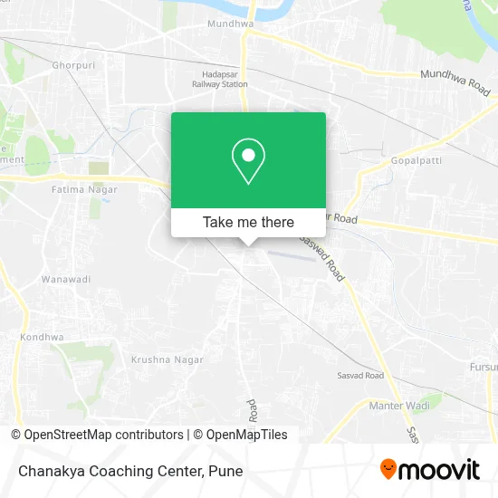 Chanakya Coaching Center map