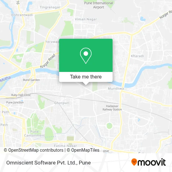 Omniscient Software Pvt. Ltd. map