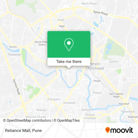 Reliance Mall map