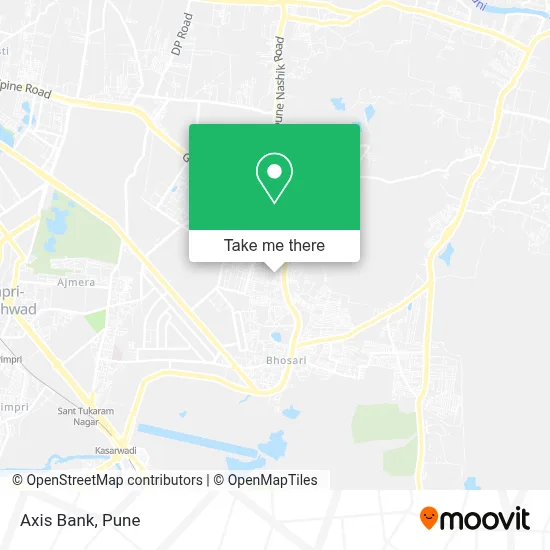 Axis Bank map