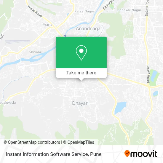 Instant Information Software Service map