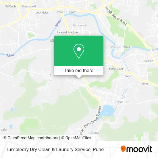 Tumbledry Dry Clean & Laundry Service map