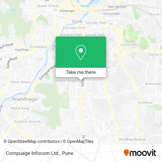 Compuage Infocom Ltd. map