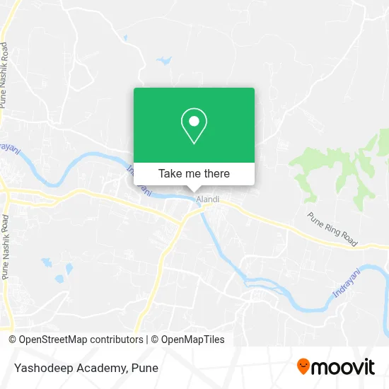 Yashodeep Academy map