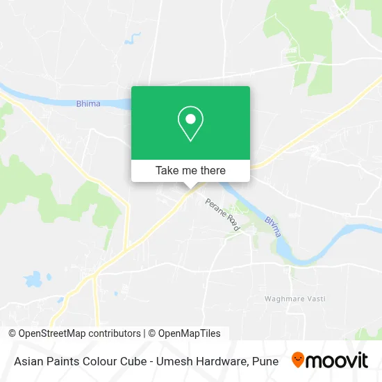 Asian Paints Colour Cube - Umesh Hardware map