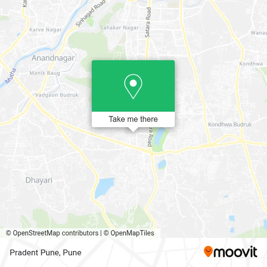 Pradent Pune map