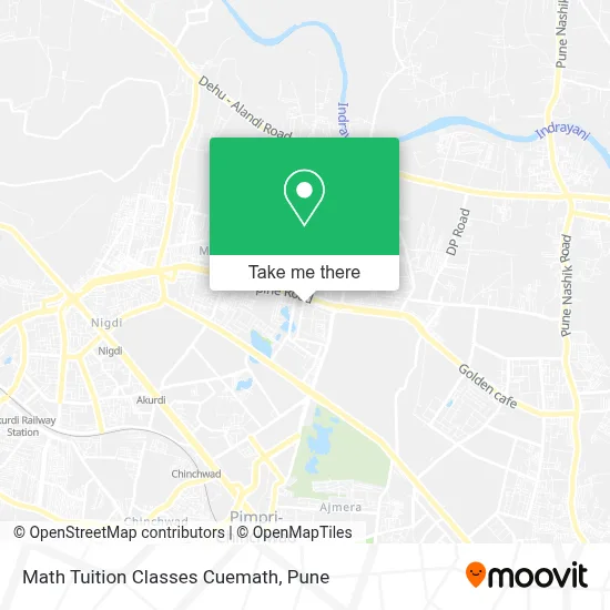 Math Tuition Classes Cuemath map