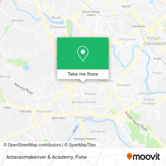 Antarasmakeover & Academy map