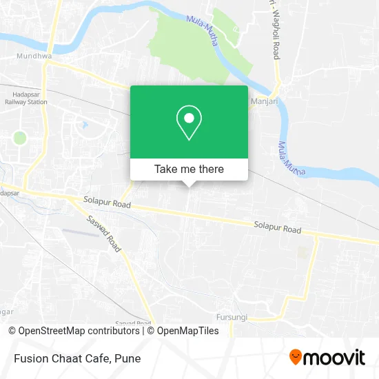Fusion Chaat Cafe map