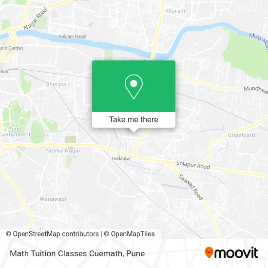 Math Tuition Classes Cuemath map