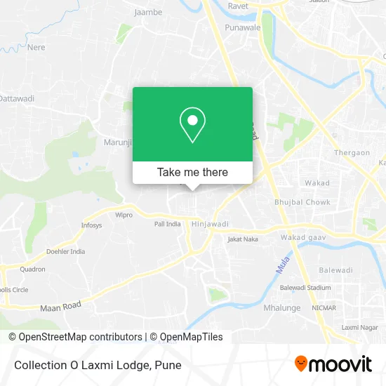 Collection O Laxmi Lodge map