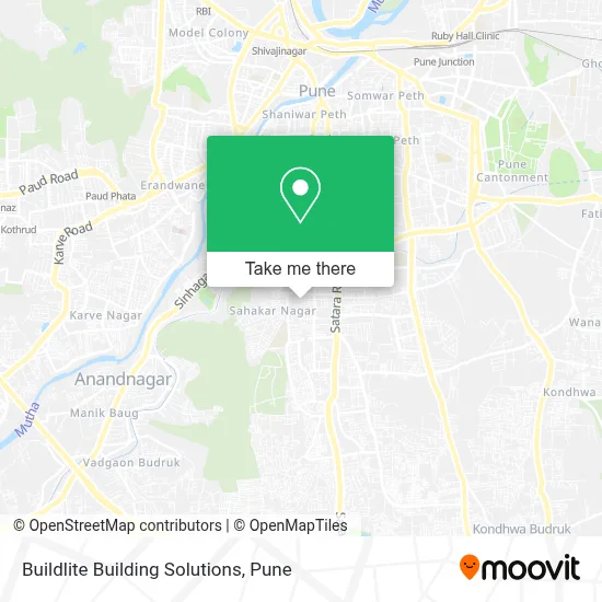 Buildlite Building Solutions map