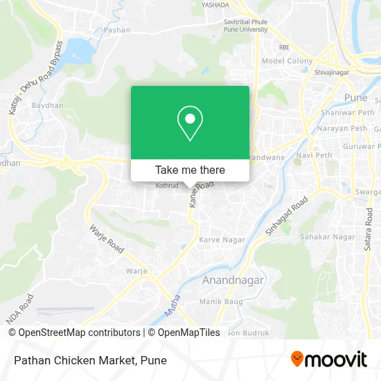 Pathan Chicken Market map