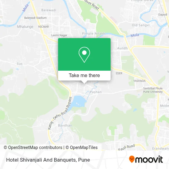 Hotel Shivanjali And Banquets map