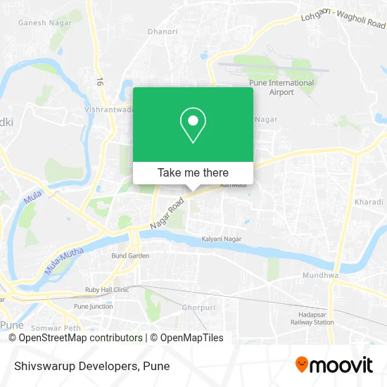 Shivswarup Developers map