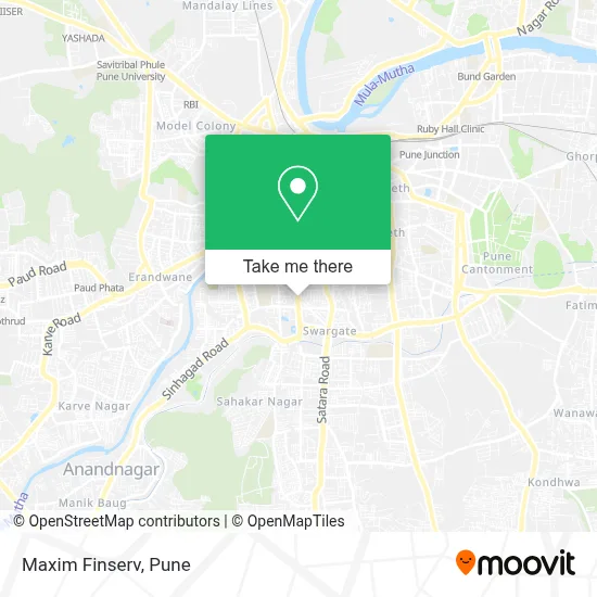 Maxim Finserv map