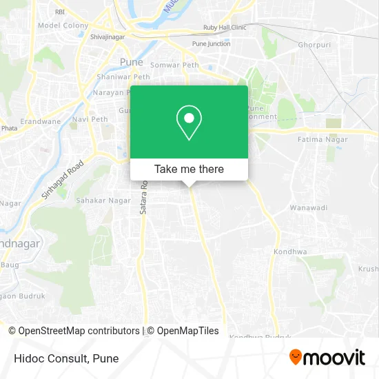 Hidoc Consult map