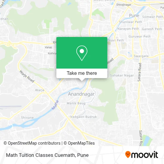 Math Tuition Classes Cuemath map