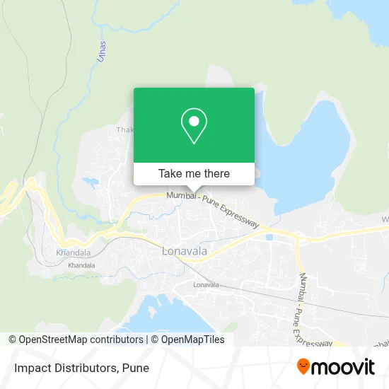 Impact Distributors map