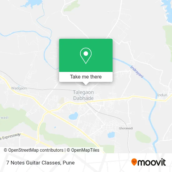 7 Notes Guitar Classes map
