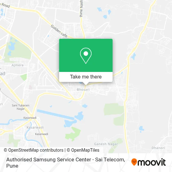 Authorised Samsung Service Center - Sai Telecom map