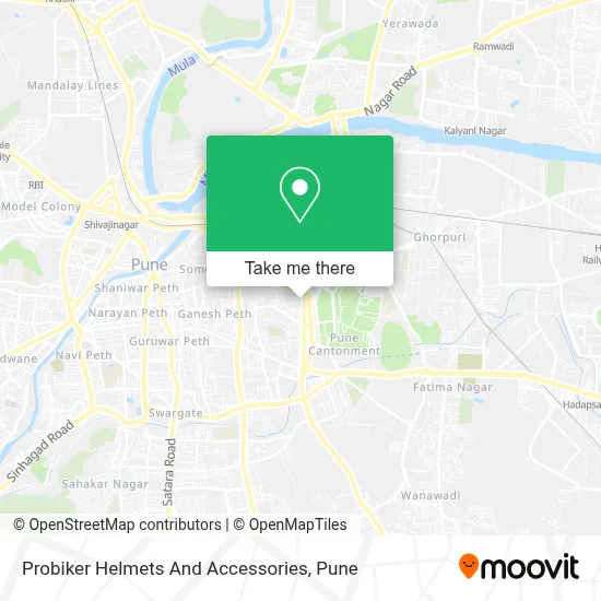 Probiker Helmets And Accessories map