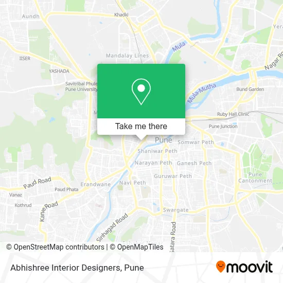 Abhishree Interior Designers map