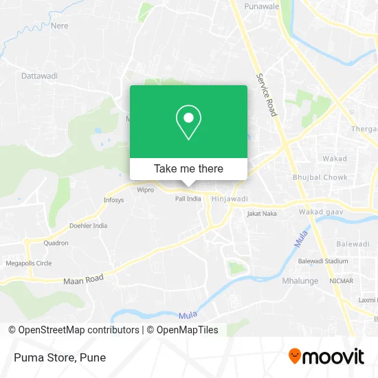 Puma Store map