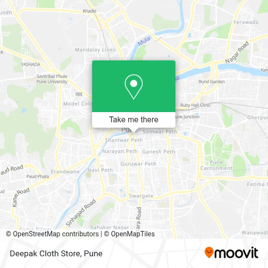 Deepak Cloth Store map