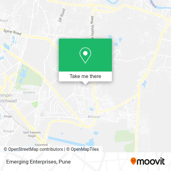 Emerging Enterprises map