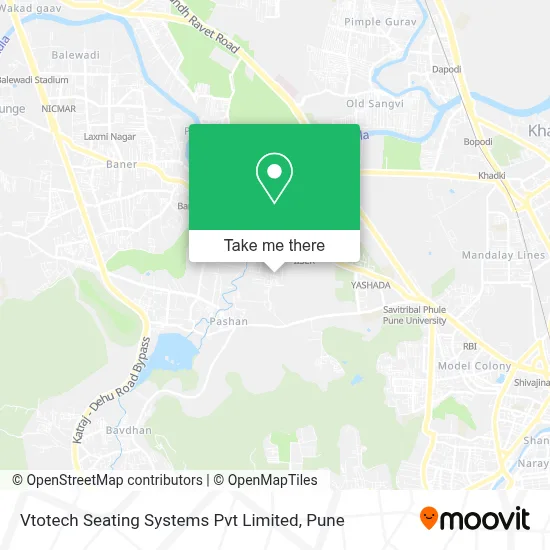 Vtotech Seating Systems Pvt Limited map