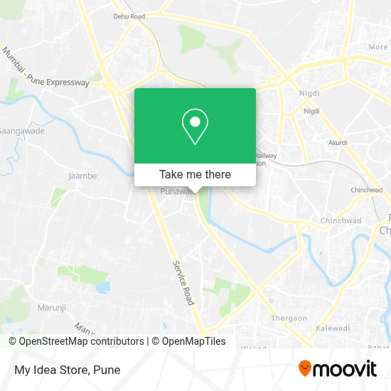 My Idea Store map