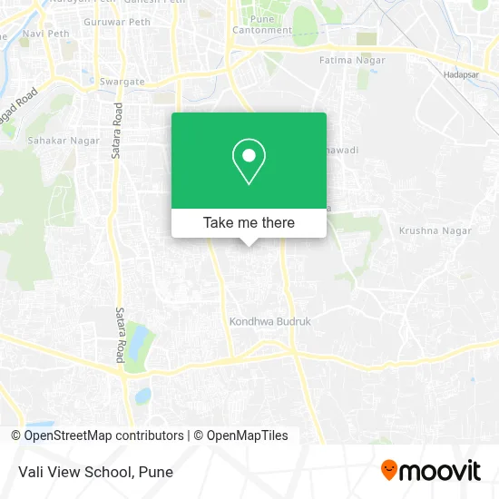 Vali View School map