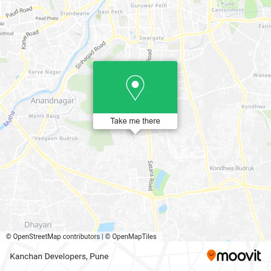 Kanchan Developers map